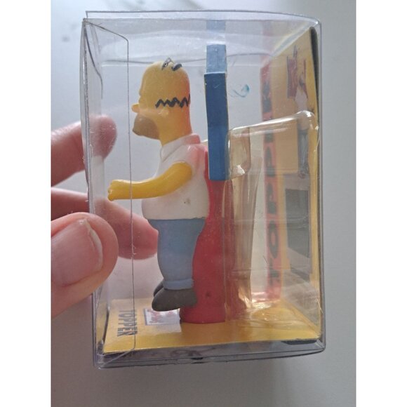 Vintage The Simpsons Homer Simpson Antenna Topper With Dangler Cord Dead Stock - Picture 6 of 9